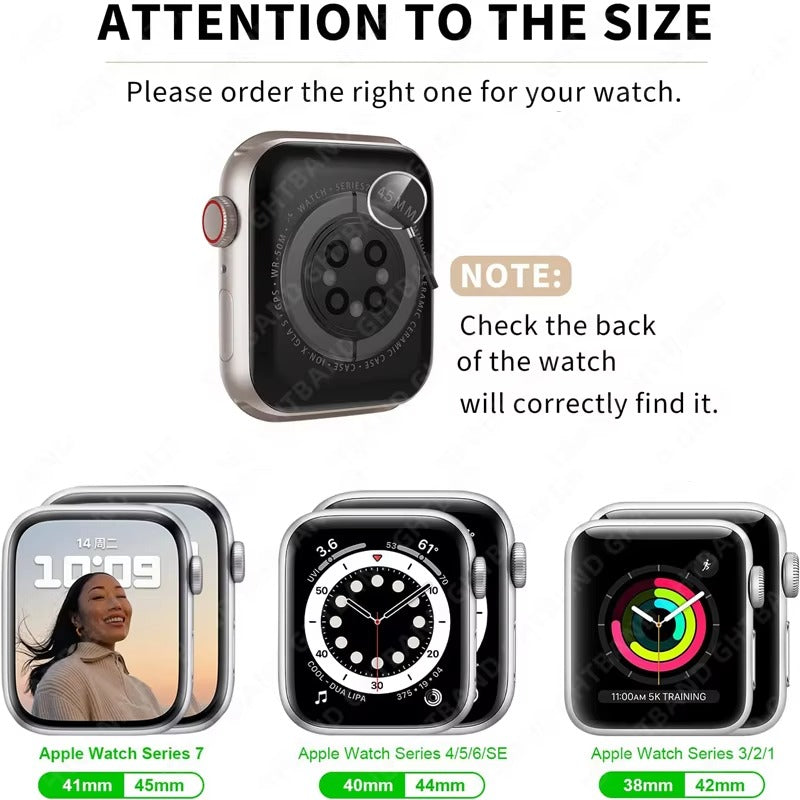 Premium Glass Screen Protector with Case Cover – Full Coverage Shockproof Protective Shell for 38mm to 45mm Smartwatch