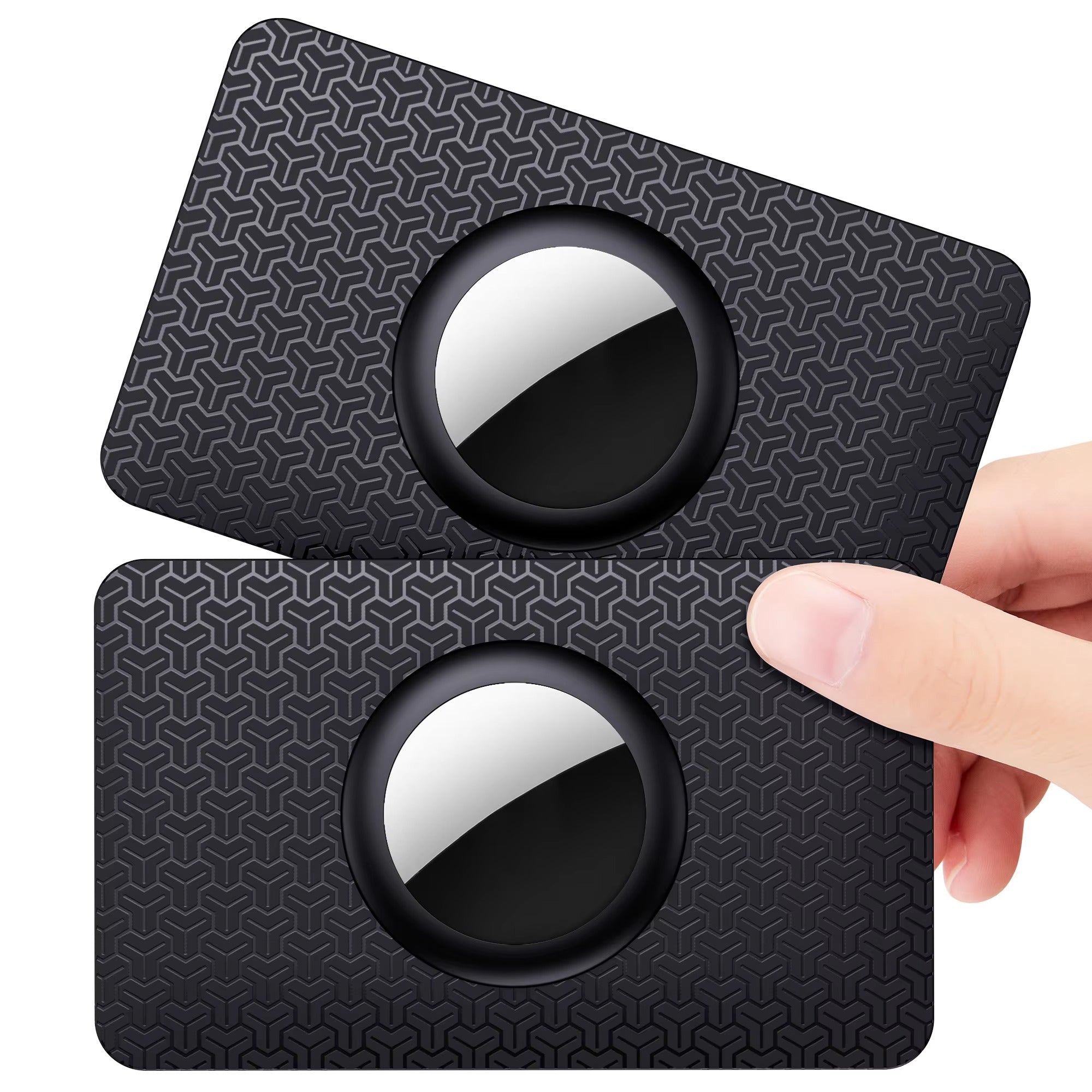 Premium Slim AirTag Wallet Case – Ultra-Thin Credit Card Holder Anti-Lost GPS Tracker Cover, Durable ABS Material, Lightweight Protective Sleeve for Wallets