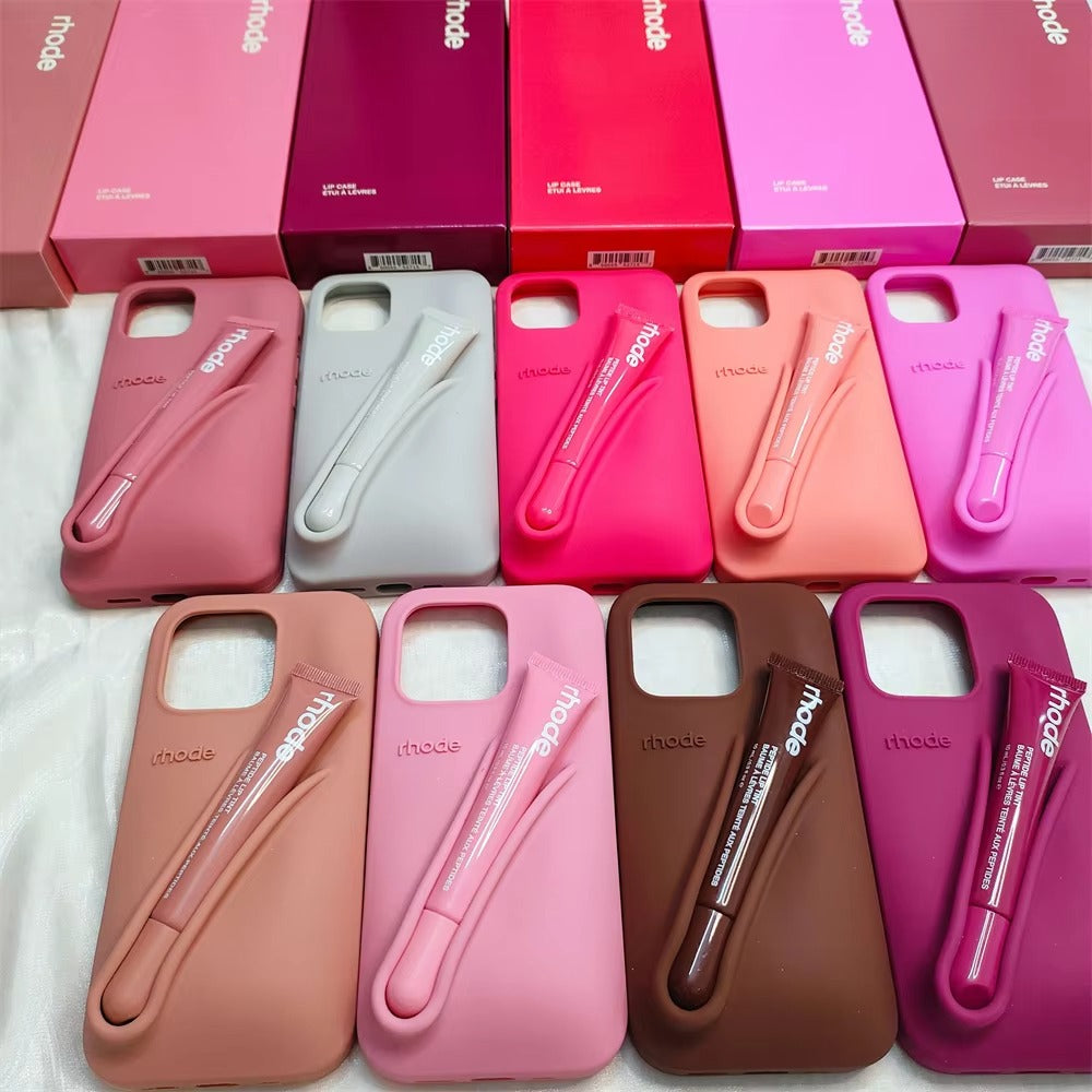 Premium Apple iPhone Case, MagSafe Compatible, Camera Lens and Screen Protection, Ultra Thin, Shockproof, Magnetic, Full All Around Protection, Lip Gloss Holder Cover