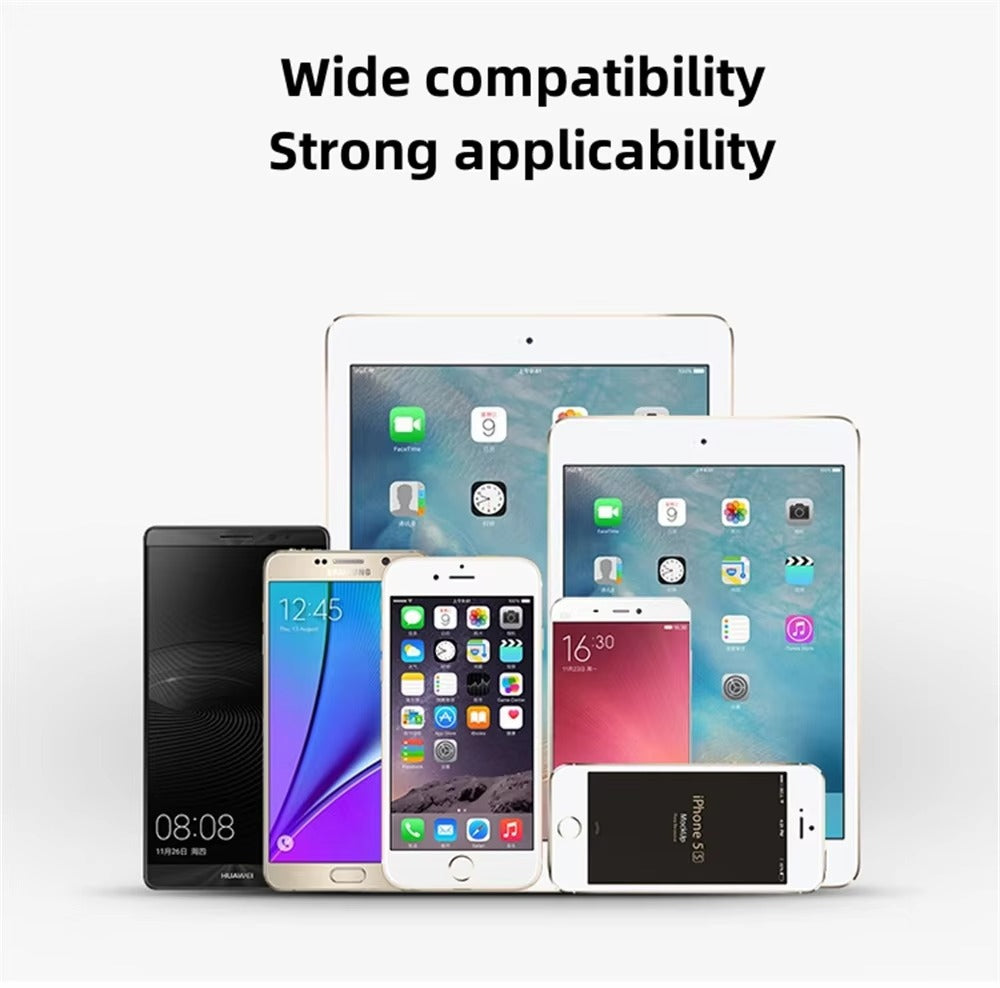 Premium, Magnetic Car Phone Holder – Mounted Stand with Strong Magnet Sticker for Apple iPhone and Other Apple Devices