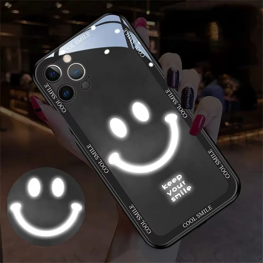 Premium Apple iPhone Case, MagSafe Compatible, Screen and Camera Protection, Ultra Thin, Shockproof, Magnetic, Full Body Coverage, Sound-Reactive LED Light Cover