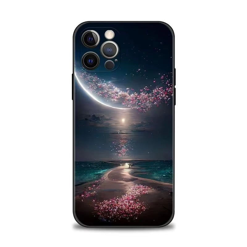 Luxury Apple iPhone Case, MagSafe Compatible, Camera Lens Protection, Screen Protection, Ultra Thin, Shockproof Cover 