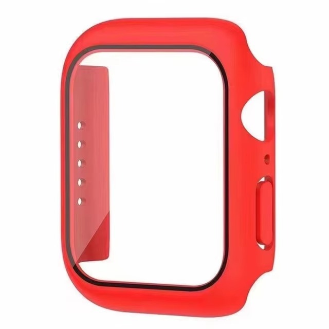 Premium Glass Screen Protector with Case Cover – Full Coverage Shockproof Protective Shell for 38mm to 45mm Smartwatch