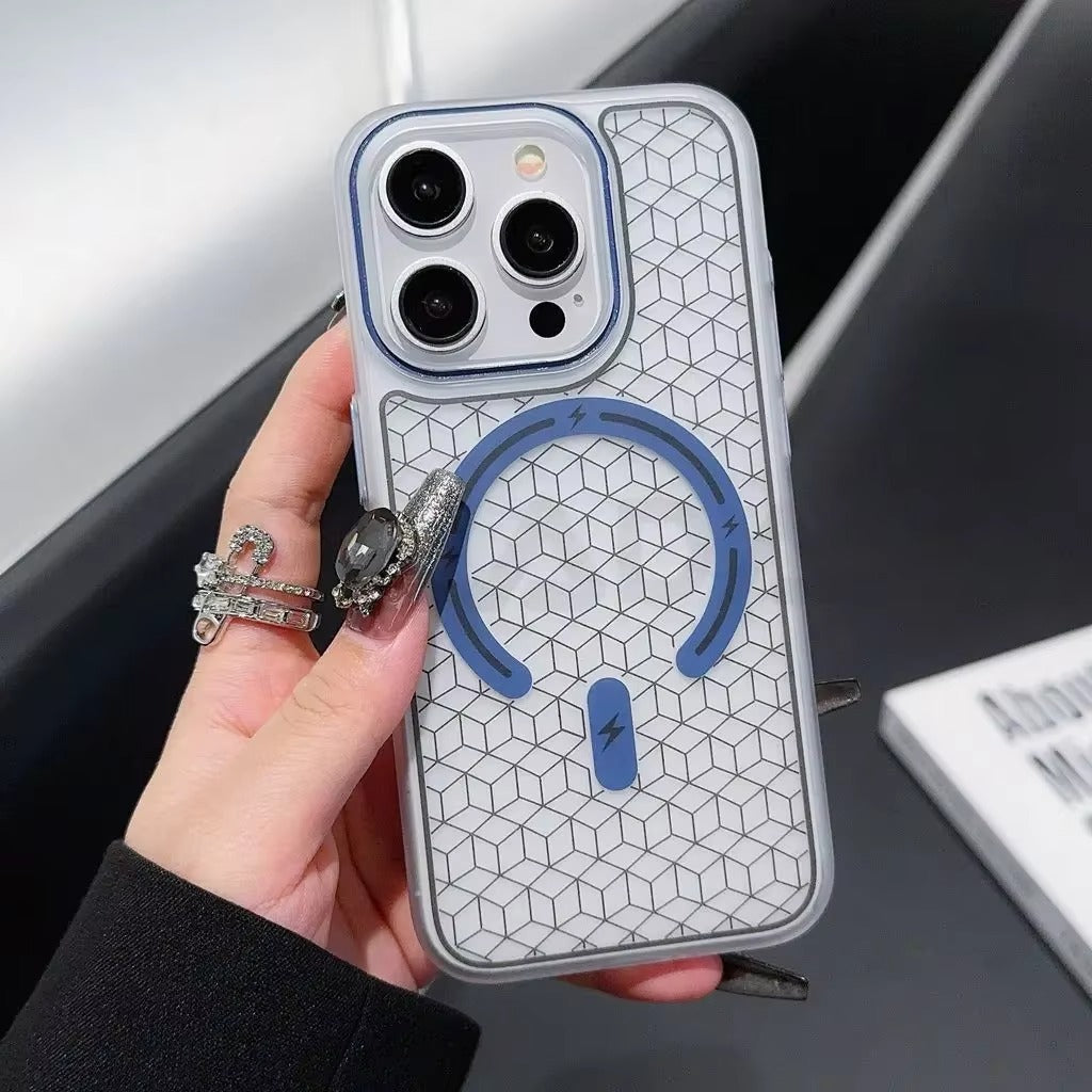 High Quality Apple iPhone Case Camera  & Screen Protection, Ultra Thin Shockproof Magnetic Full All Around Protection Cover 