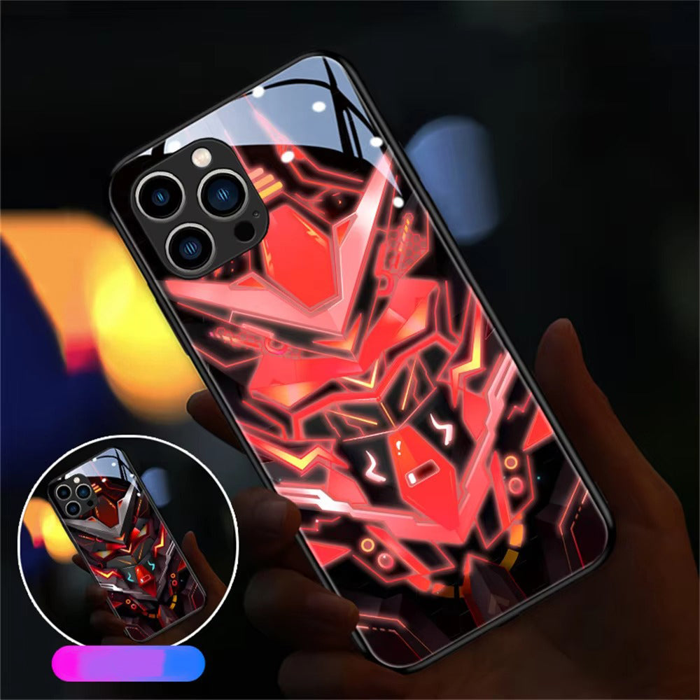 Premium Apple iPhone Case, MagSafe Compatible, Camera Lens and Screen Protection, Ultra Thin, Shockproof, Magnetic, Full All Around Protection, LED Glowing Armor Cover