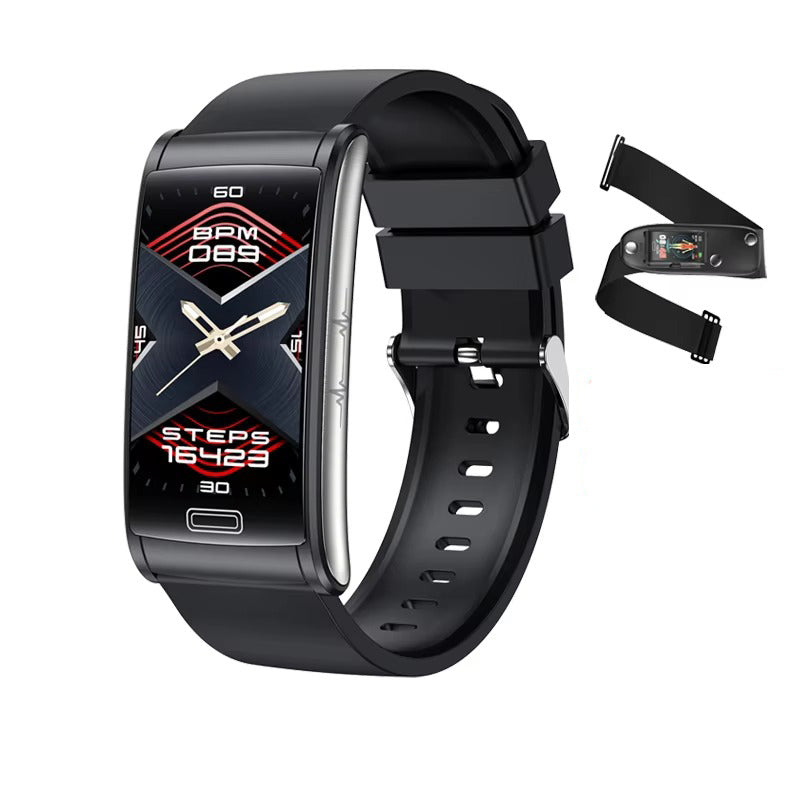 Advanced Health Smartwatch for iPhone – Non-Invasive Blood Glucose Monitor with ECG+PPG, IP68 Waterproof Fitness Tracker for Men, Heart & Activity Tracking