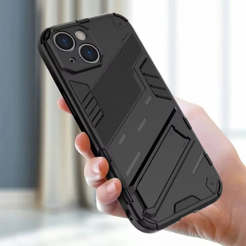 Robust Apple iPhone Case, MagSafe Compatible, Camera Lens and Screen Protection, Ultra Thin, Shockproof, Magnetic, Full All Around Protection, Armor Kickstand Cover