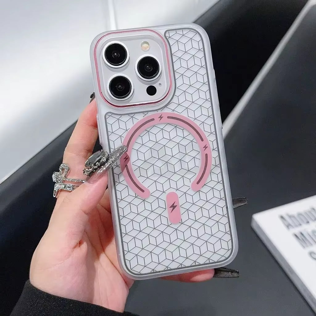 High Quality Apple iPhone Case Camera  & Screen Protection, Ultra Thin Shockproof Magnetic Full All Around Protection Cover 