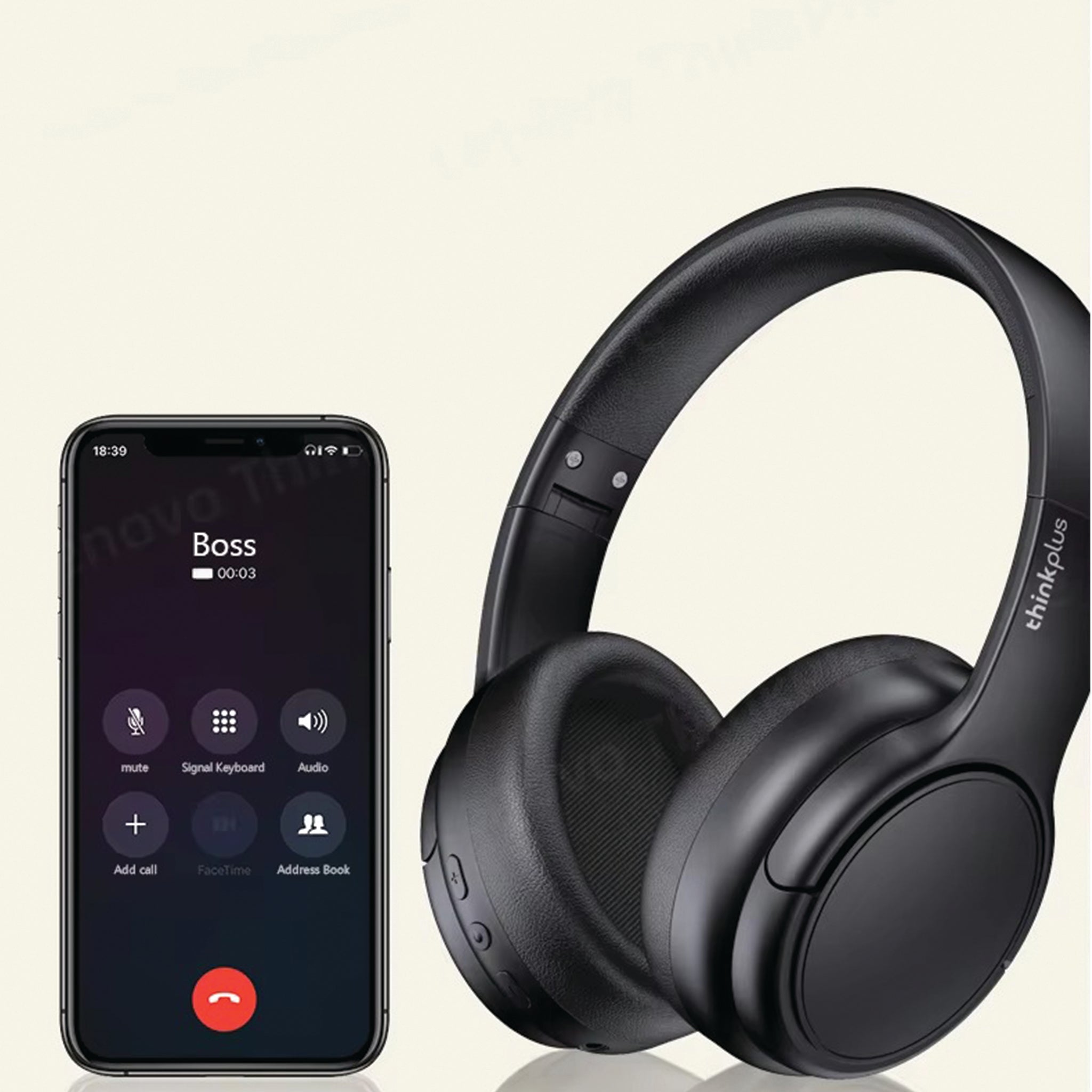 High Quality Wireless Gaming Headphones for iPhone – Bluetooth 5.3 Dual Mode Headset with Mic, Foldable Over-Ear Design, Stereo Sound for Music & Calls