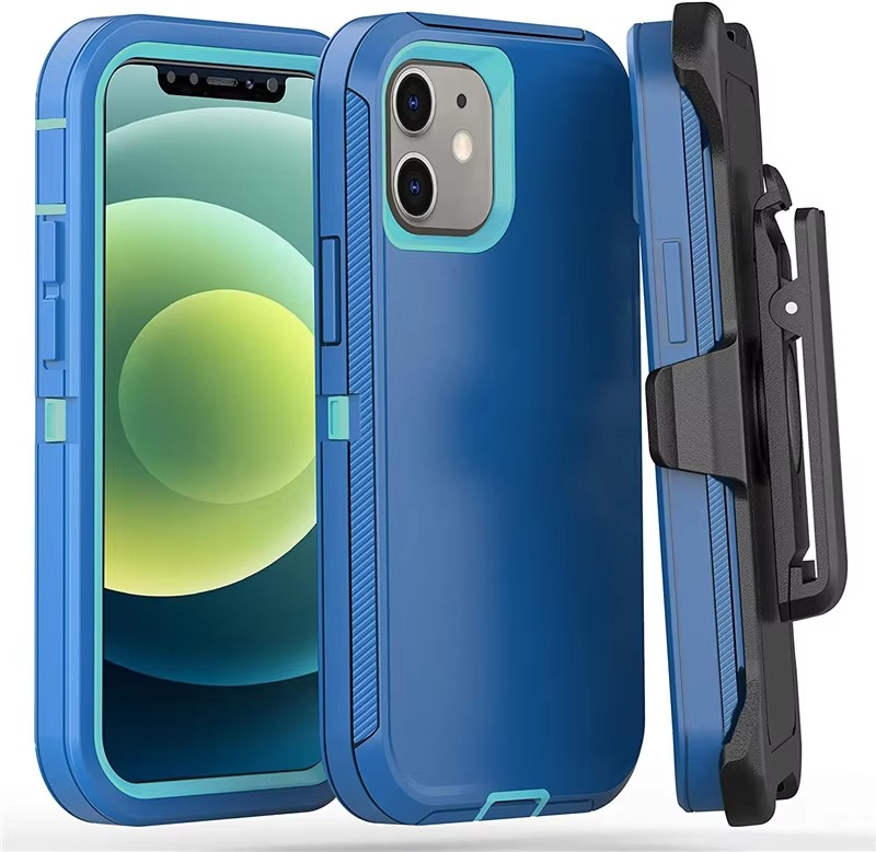 Robust Apple iPhone Case, MagSafe Compatible, Camera Lens and Screen Protection, Ultra Thin, Shockproof, Magnetic, Full All Around Protection, 3-in-1 Dustproof Armor Cover