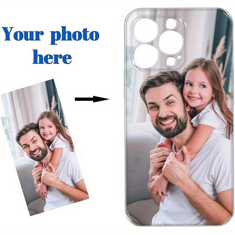 Premium Apple iPhone Case, MagSafe Compatible, Camera Lens and Screen Protection, Ultra Thin, Shockproof, Magnetic, Full All Around Protection, Custom Photo TPU Cover
