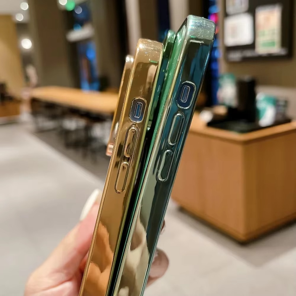 Aurora MagSafe iPhone Case - Plating CD Pattern, Logo Hole Design, Stand Bracket, Magnetic Wireless Charging Case for iPhone