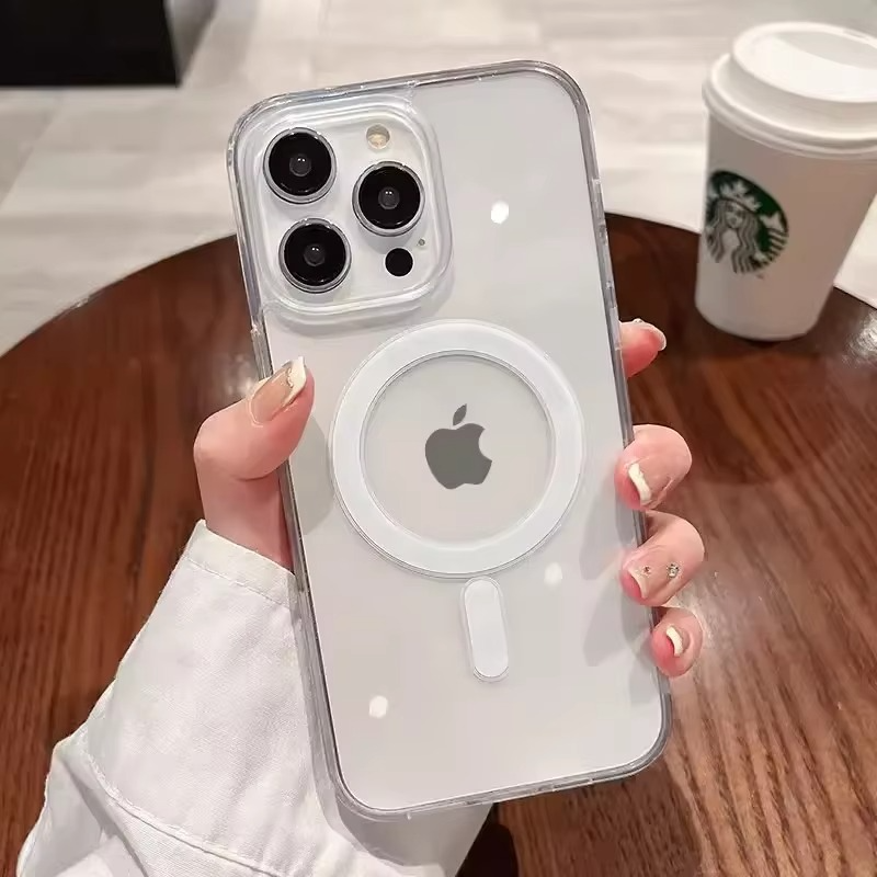 Premium Apple iPhone Case, MagSafe Compatible, Camera Lens and Screen Protection, Ultra Thin, Shockproof, Magnetic, Full All Around Protection, Custom Photo Text Cover