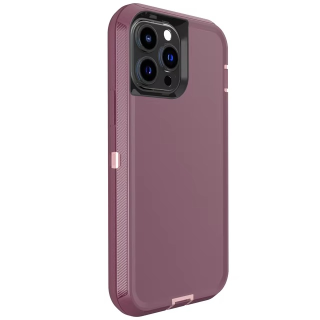 Robust Apple iPhone Case, MagSafe Compatible, Camera Lens and Screen Protection, Ultra Thin, Shockproof, Magnetic, Full All Around Protection, 3-in-1 Dustproof Armor Cover