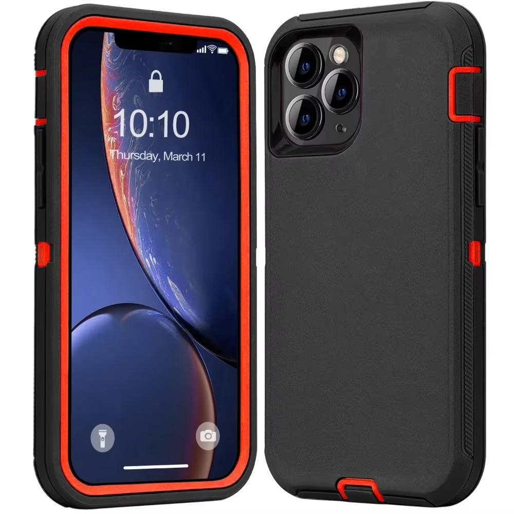 Robust Apple iPhone Case, MagSafe Compatible, Camera Lens and Screen Protection, Ultra Thin, Shockproof, Magnetic, Full All Around Protection, 3-in-1 Dustproof Armor Cover