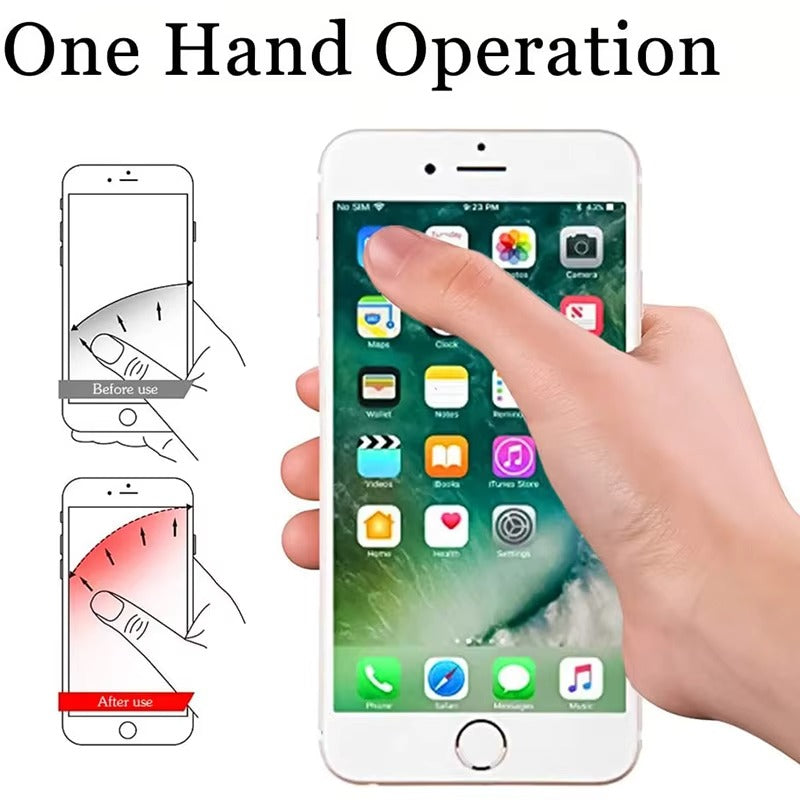 Luxury, Foldable Phone Ring Holder – 360°, Rotating Finger Grip, Bracket Socket Mount App iPhone, and Other Mobile Phones