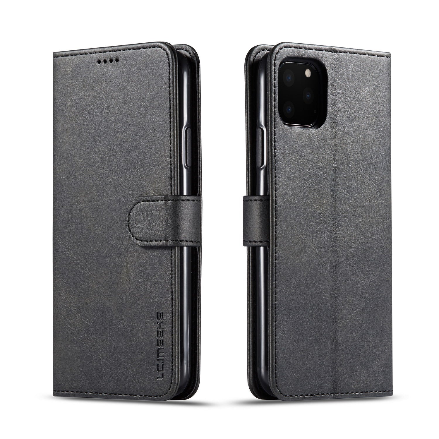 Luxury Leather Wallet iPhone Case – Flip Cover with Card Slot, Magnetic Closure, and Premium Protection for iPhone Models