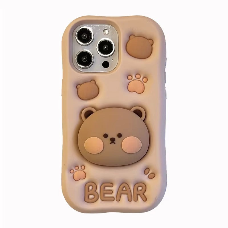 Premium Apple iPhone Case, MagSafe Compatible, Camera Lens and Screen Protection, Ultra Thin, Shockproof, Magnetic, Full All Around Protection, 3D Cartoon Kid Gift Cover