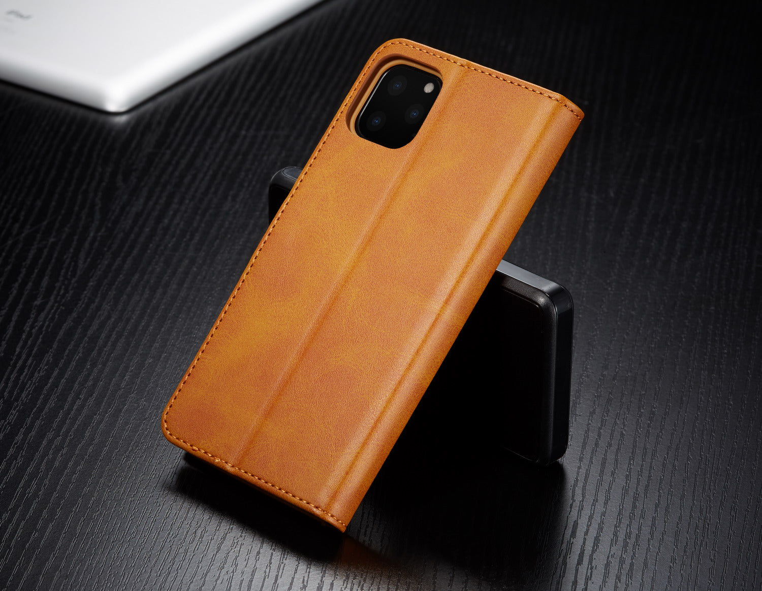 Luxury Leather Wallet iPhone Case – Flip Cover with Card Slot, Magnetic Closure, and Premium Protection for iPhone Models